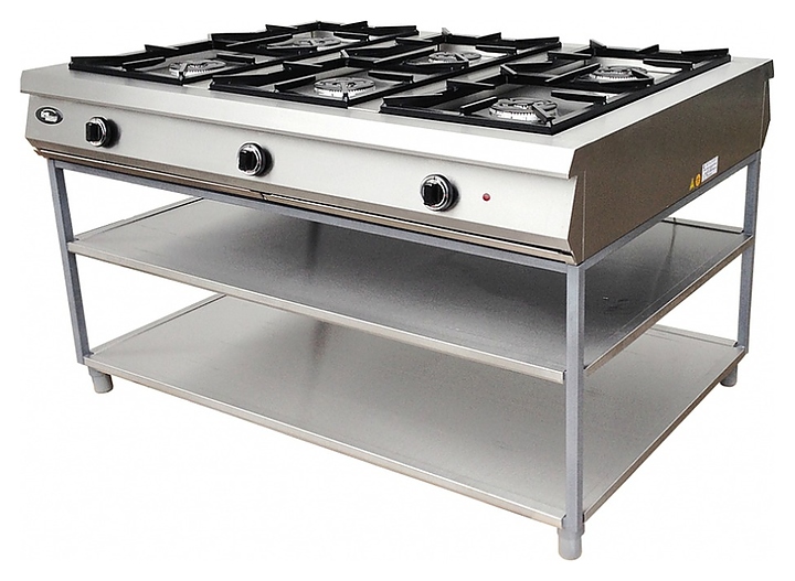 Плита газовая Grill Master Ф6П2Г/1000 - фото №1