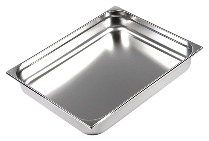 Гастроемкость CuisinAid CD-821-6 / 6 GN 2/1-150 (650х530х150) нерж. сталь - фото №1