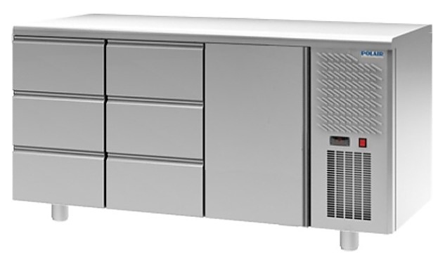 Стол холодильный POLAIR TM3-330-G без борта - фото №1