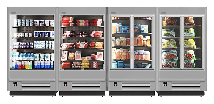Горка холодильная Carboma FС 20-07 VM 1,0-2 0430 (Cube 1930/710 ВХСп-1,0 INOX) - фото №2