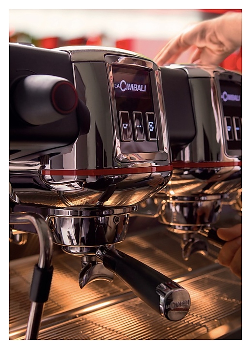Кофемашина La Cimbali M100 ATTIVA GTA DT/2 (OLED-дисплей + 3 кнопки) низкие группы - фото №7