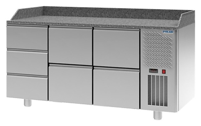Стол для пиццы POLAIR TM3pizza322-G - фото №1