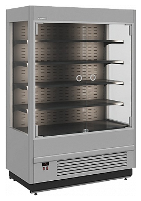 Горка холодильная Carboma FC20-08 VM 1,3-1 Light X0 (распашные двери) - фото №1