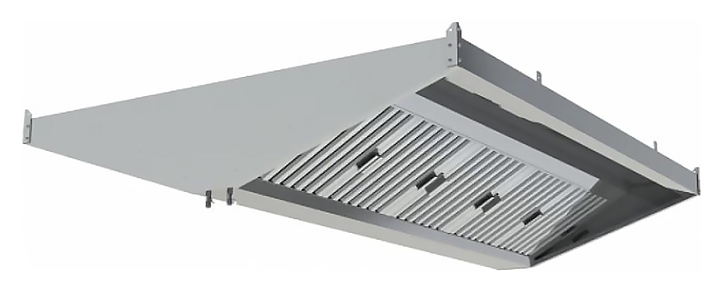 Зонт вытяжной Restoinox ЗВЦУ-10/10 - фото №1