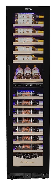 Винный шкаф MEYVEL MV106-KBT2 (Slim) - фото №4