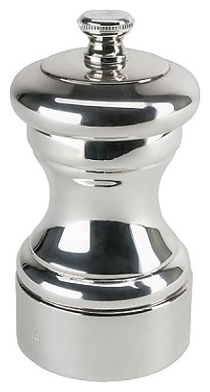 Мельница для перца Peugeot Mignonnette 816-1, 51х100 мм, посеребренный металл / металлический измельчитель - фото №1