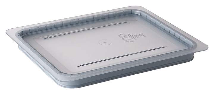 Крышка для гастроемкости Cambro GN 1/2 GripLid (325х265) поликарбонат - фото №1