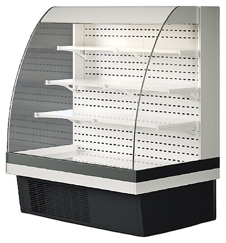 Горка холодильная ENTECO MASTER НЕМИГА П 250 ВС-0,93-4,3-1-5Х (встроенный агрегат) - фото №1