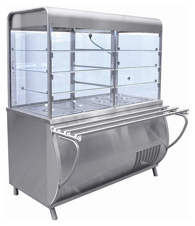 Прилавок холодильный Abat ПВВ(Н)-70М-С-01 - фото №1