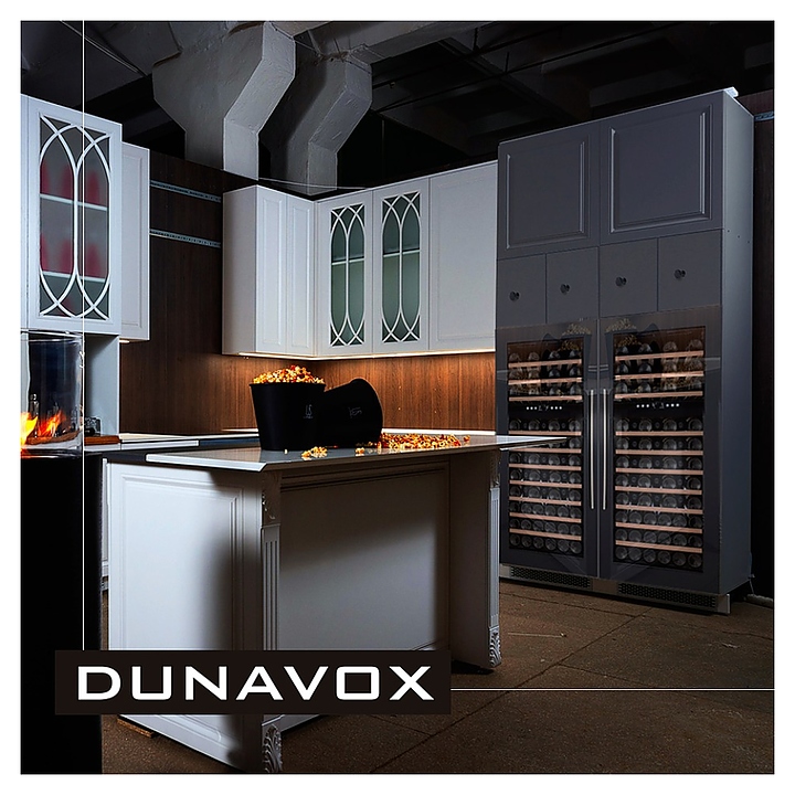 Винный шкаф Dunavox DX-74.230DB - фото №3