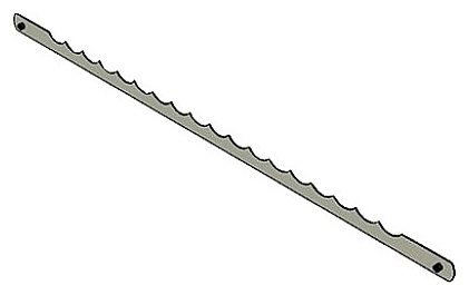 Нож для хлеборезок Jac тефлоновый 13х0,5 мм 50 шт. - фото №1
