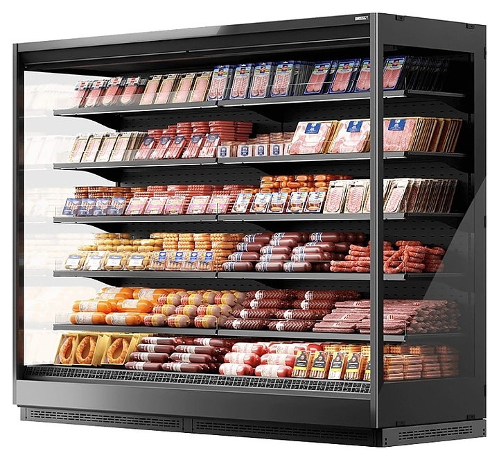 Горка холодильная Dazzl Vega 100 H210 F угловая фруктовая - фото №1