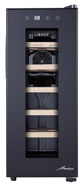Винный шкаф Libhof Amateur AP-12 black - фото №1