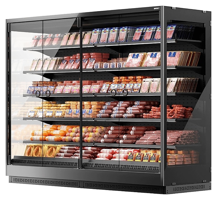 Горка холодильная Dazzl Vega SG 100 H210 F 125 фруктовая - фото №1