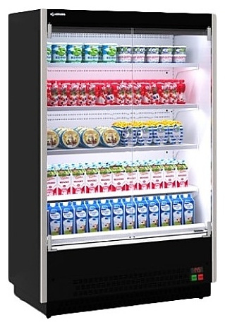 Горка холодильная CRYSPI SOLO L7 SG 1500 (без боковин, с выпаривателем) - фото №3