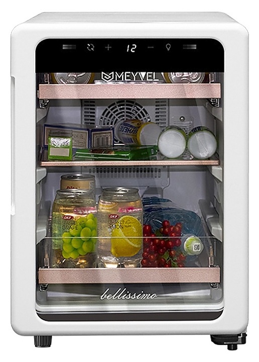 Холодильник для косметики и напитков MEYVEL MD35-White - фото №3