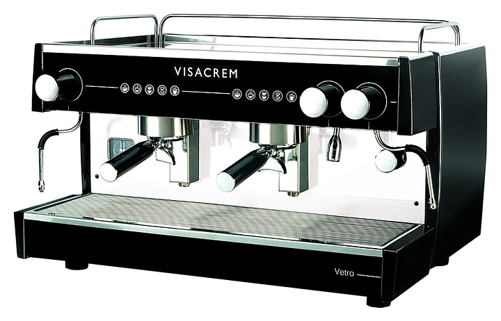 Кофемашина Quality Espresso Visacrem Vetro 2GR высокая группа - фото №1