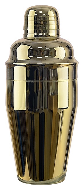 Шейкер европейский ProBar SK861050G, 0,5 л., золотой - фото №1