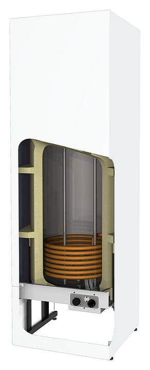 Комбинированный водонагреватель косвенного нагрева Jaspi VLM 300 KS EM - фото №2