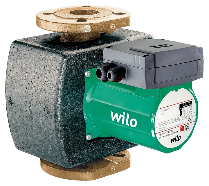 Циркуляционный насос Wilo TOP-Z 80/10 (3~400 V, PN 6, RG) - фото №1