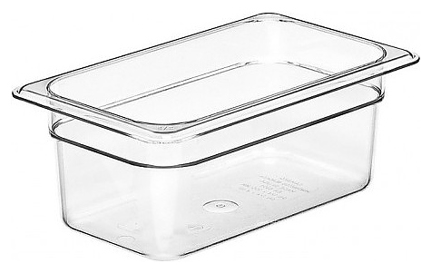 Гастроемкость Cambro 44CW 135 GN 1/4-100 (265х162х100) поликарбонат - фото №1