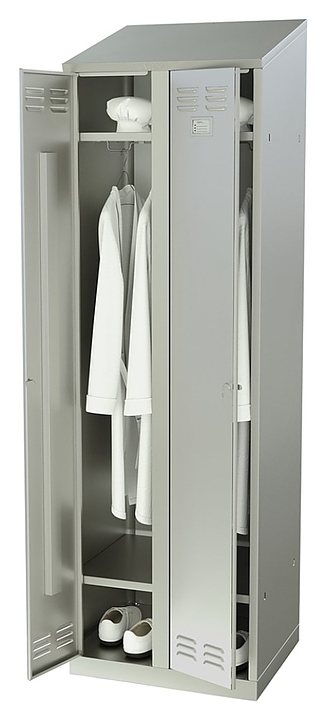 Шкаф для одежды ATESY ШО-Б-2-600.500-02-Р - фото №1