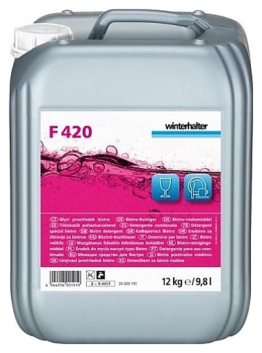 Средство моющее для посудомоечных машин Winterhalter F 420 - фото №1