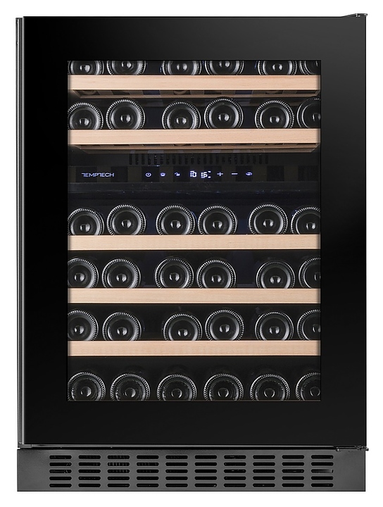 Винный шкаф Temptech Oslo OX60DRB черный - фото №4