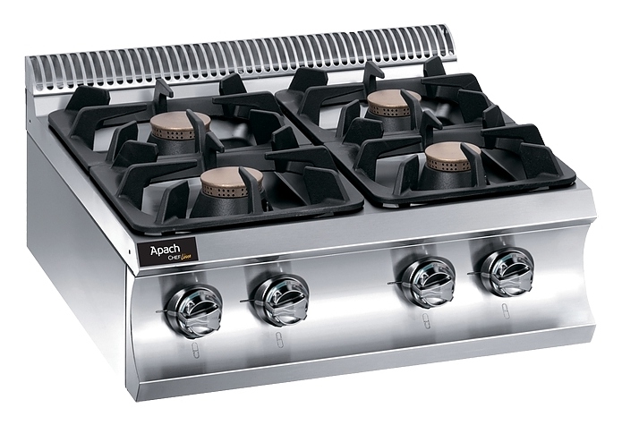 Плита газовая Apach  Chef Line GLRRG89XP - фото №1