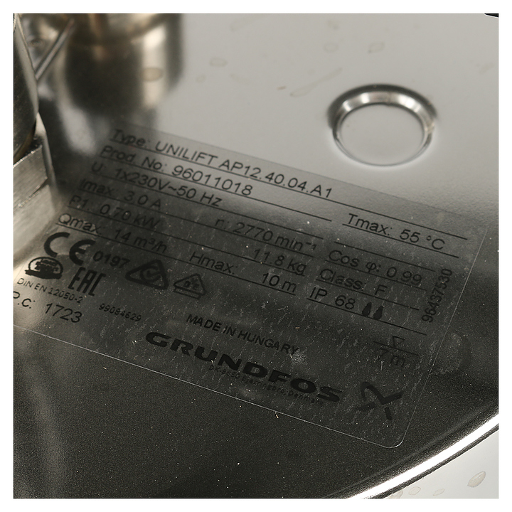 Насос для отвода воды Grundfos Unilift AP 12.40.04.A1 - фото №4