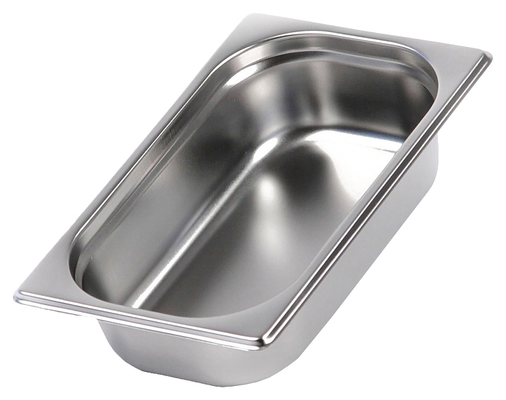 Гастроемкость Luxstahl 814-40 GN 1/4-40 (265х164х40) нерж. - фото №1