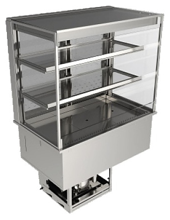 Витрина холодильная BSV-inox VRO 2G/9 - фото №1