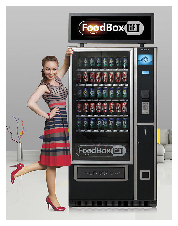 Торговый автомат Unicum Food Box Lift - фото №3