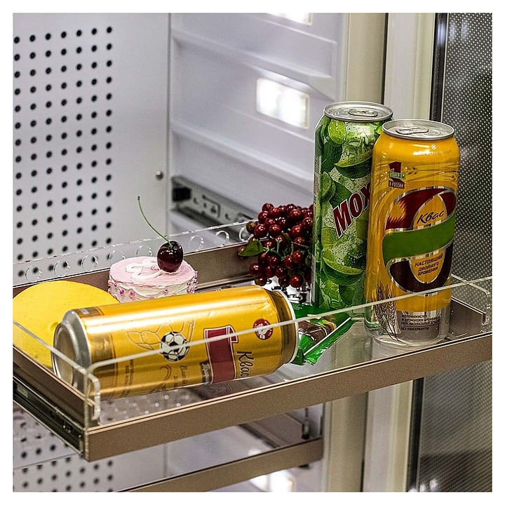 Холодильник для косметики и напитков MEYVEL MD105-White - фото №9