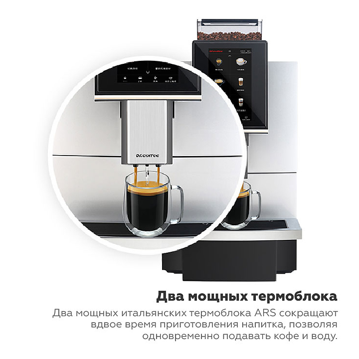 Кофемашина Dr.coffee Proxima F12 Big - фото №12
