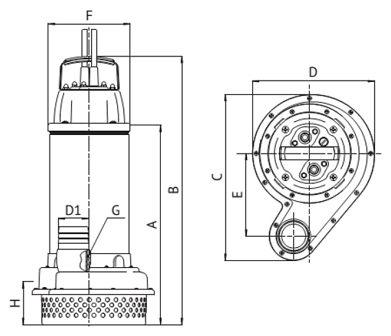 Дренажный насос UNIPUMP INOXPROF 10-11-0,75 - фото №2