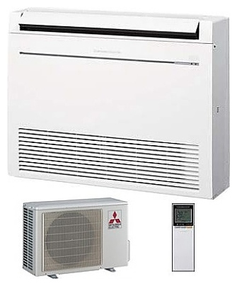 Напольная сплит-система Mitsubishi Electric MFZ-KJ35VA / MUFZ-KJ35 VE - фото №1