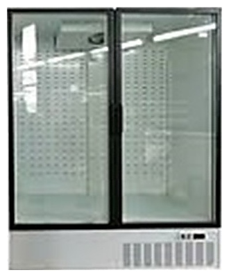 Шкаф холодильный ENTECO MASTER СЛУЧЬ2 1400 ШСн со стеклянными дверьми универсальный - фото №1