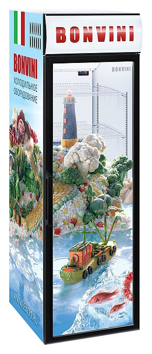Шкаф холодильный Bonvini 500 BGC - фото №1
