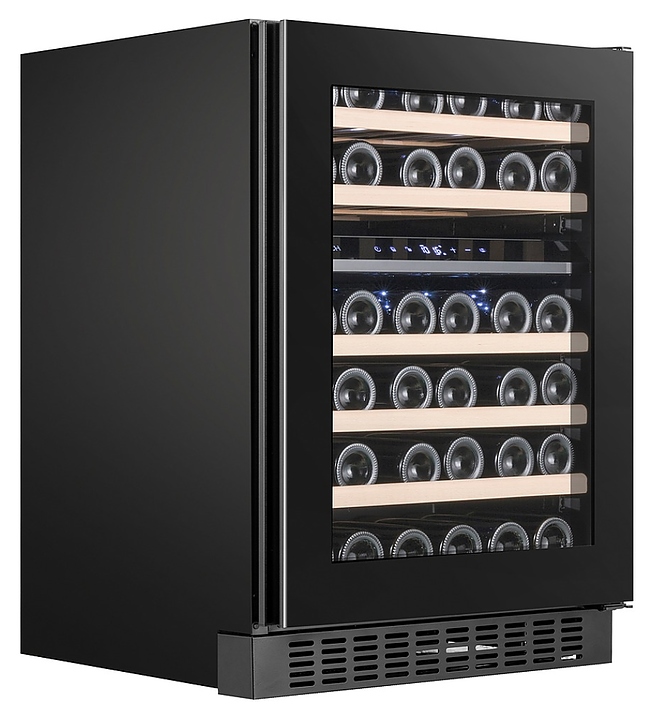 Винный шкаф Temptech Oslo OX60DRB черный - фото №5