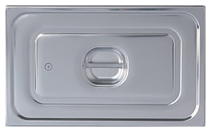 Крышка для гастроемкости EKSI 14000C GN 1/4 (265х162) нерж. сталь - фото №1