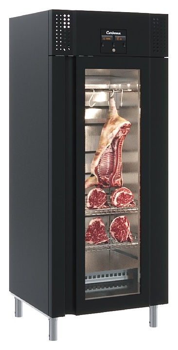 Шкаф холодильный Carboma M700GN-1-G-MHC 9005 - фото №1