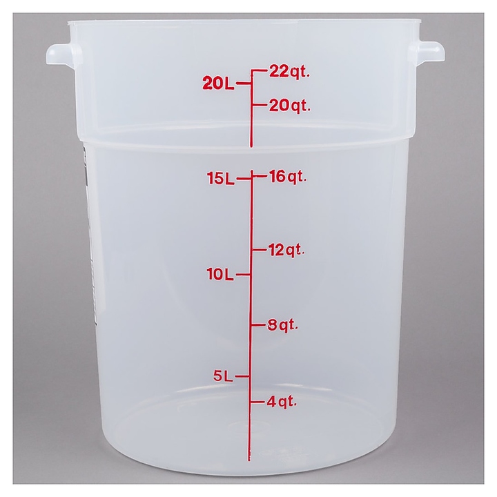 Контейнер мерный Cambro RFS22PP 190 прозрачный - фото №6