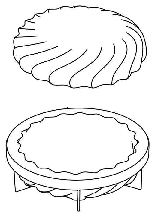Форма для мороженого / суфле Pavoni KE027 Калейдоскоп - фото №2