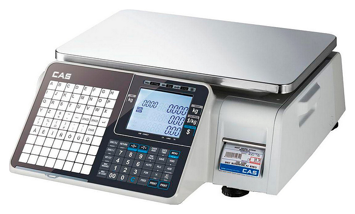 Торговые весы CAS CL3000J-6B TCP-IP - фото №1