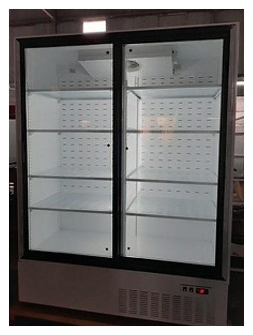 Шкаф холодильный ENTECO MASTER СЛУЧЬ2 1400 ШСн с дверьми-купе универсальный - фото №2