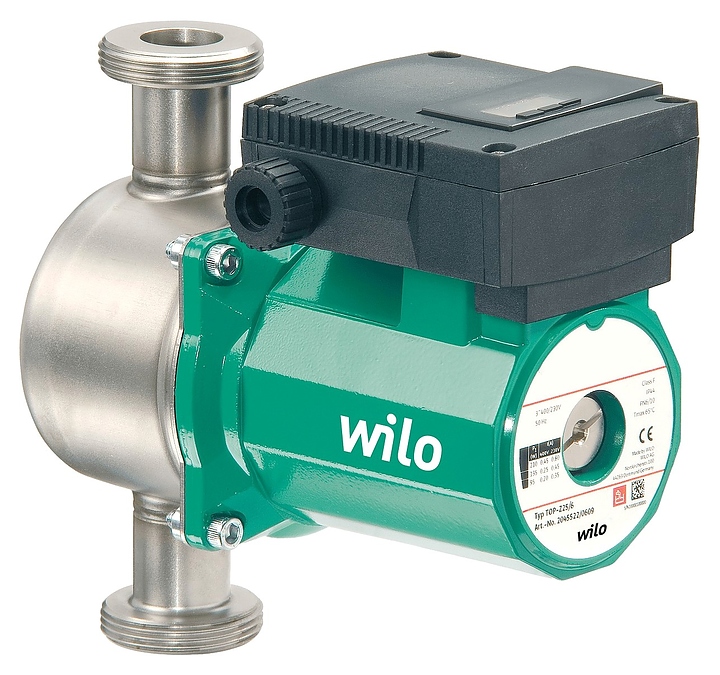 Циркуляционный насос Wilo TOP-Z 25/6 (3~400 V, PN 10, Inox) - фото №1
