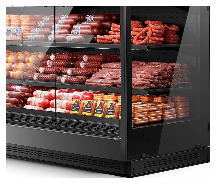 Горка холодильная Dazzl Vega SG 090 H210 190 гастрономическая - фото №4
