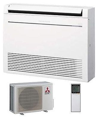 Напольная сплит-система Mitsubishi Electric MFZ-KJ25VA / MUFZ-KJ25 VE - фото №1