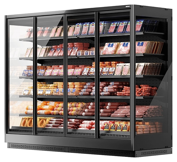 Горка холодильная Dazzl Vega DG 100 H210 F 125 фруктовая - фото №1